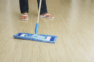  How to wash brilliant green with linoleum