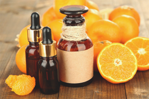  Pomarańczowy olejek do włosów