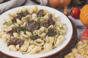  Cómo cocinar la pasta con estofado.