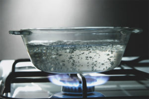  끓인 물의 편익과 피해
