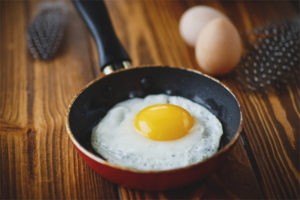  The benefits and harm of fried eggs