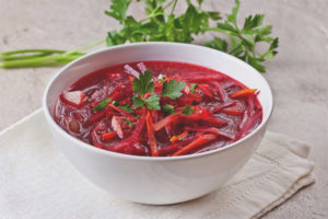  Borscht menyusu