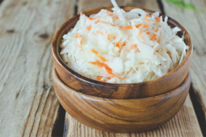  Sauerkraut alimentado con leche materna