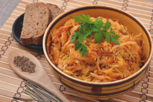  Breast-fed braised cabbage